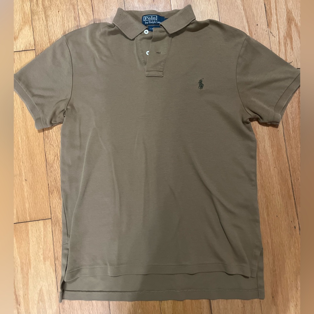 Polo by Ralph Lauren Men's Brown Polo Shirt